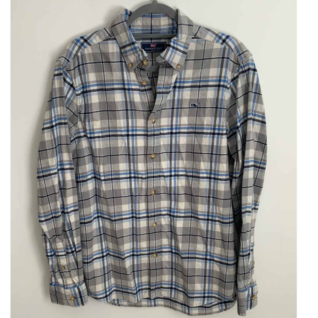 Vineyard Vines Plaid Shirt Size Medium